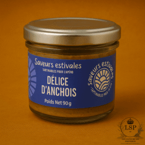 délice d'anchoiade en pot de 90, les saveurs de provence
