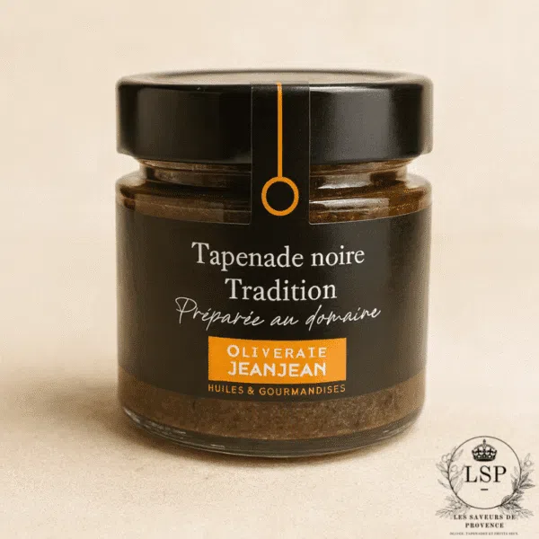 Tapenade noire tradition artisanale de Provence Les Saveurs de Provence