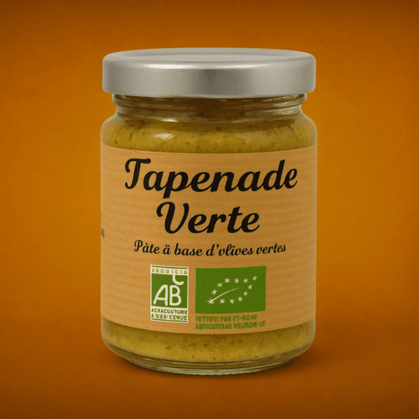 tapenade verte bio