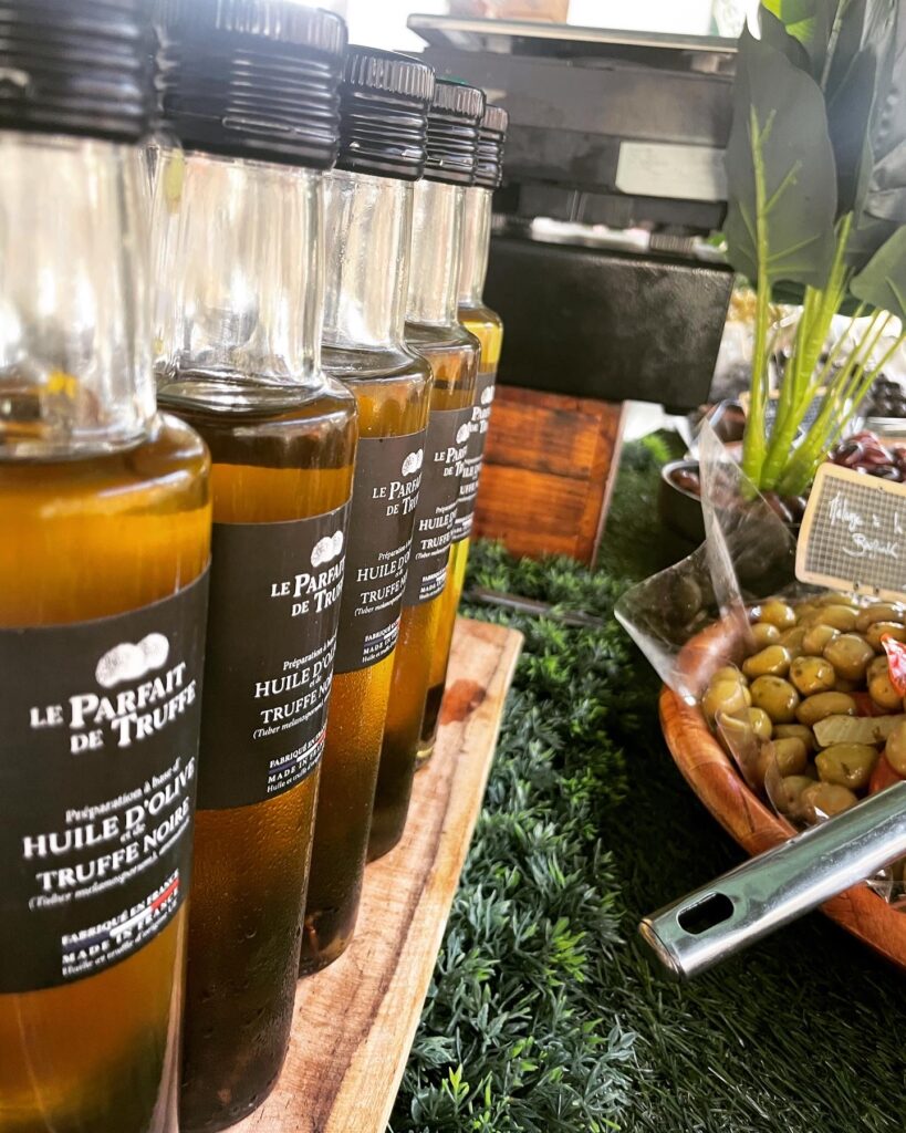 huile d'olive à la truffe noire - Les Saveurs de Provence