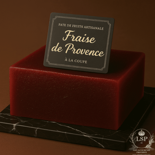pâte de fruit artisanale Fraise de Provence