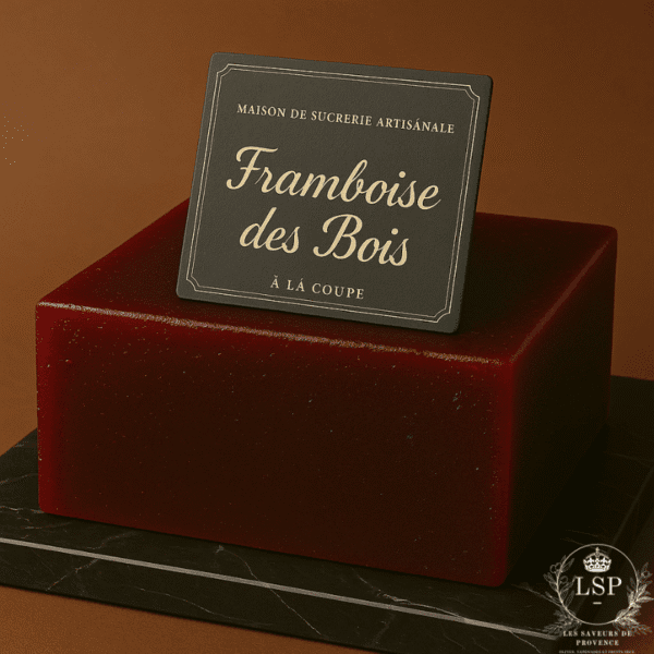 pâte de fruit artisanale framboise des bois