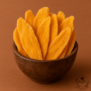 mangues déshydratées dans un bol