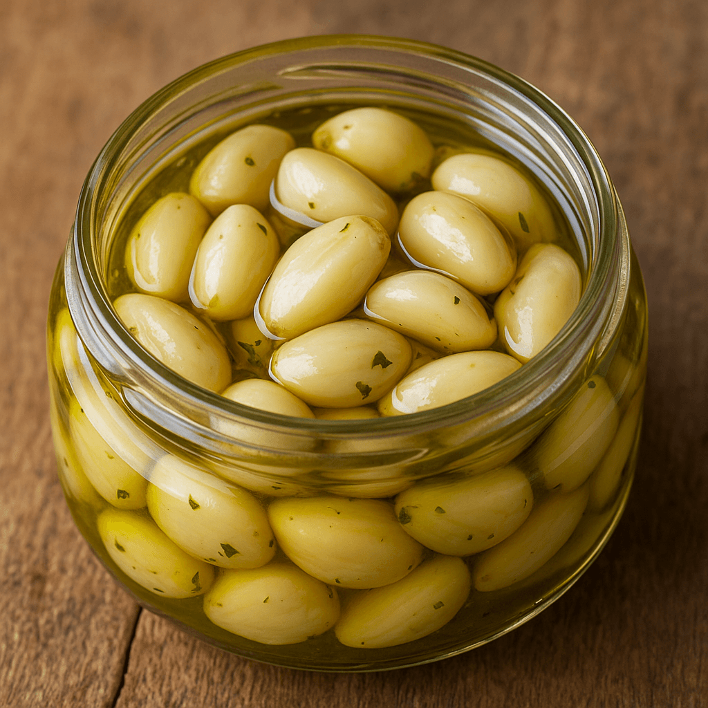 Ail doux à l'huile d'olive et aux herbes artisanal