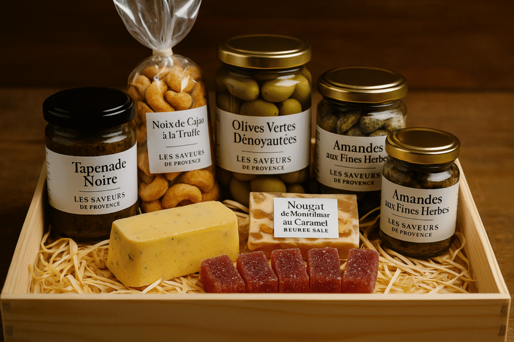 Coffret gourmands entreprise et CE - les saveurs de provence