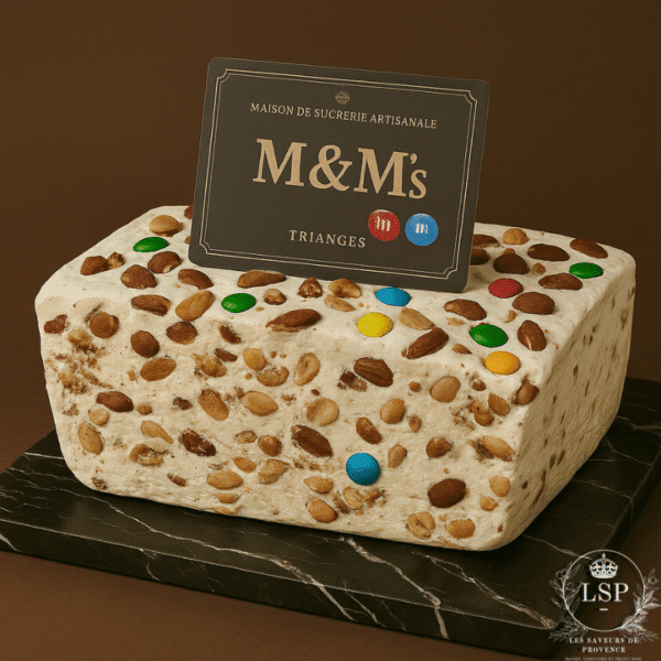 nougat de montélimar M&M's