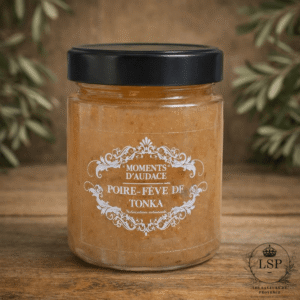 confiture poire fève de tonka