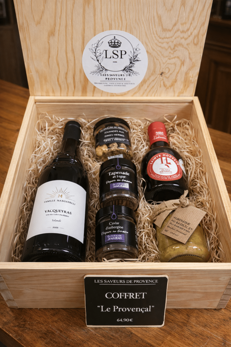Coffret gourmand artisanal Les Saveurs de Provence à Lançon-Provence