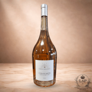 Magnum rosé Côtes du Rhône bio cuvée Juliette Famille Manganelli 1,5L Beaumes-de-Venise