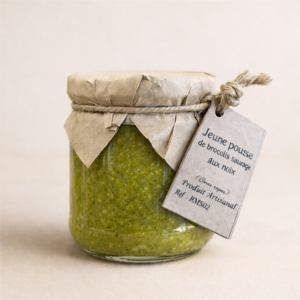 Tapenade de brocolis aux noix artisanale jeune pousse L'Atelier des Saveurs Carçès Var