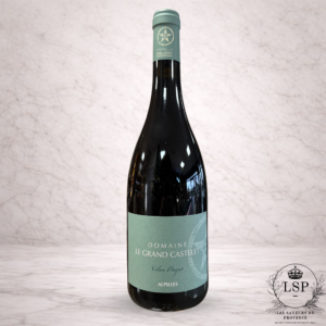 Bouteille IGP Alpilles rouge 2024 Violons d'Ingres Domaine du Grand Castelet Marselan Merlot Syrah sols calcaires