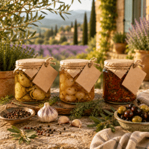 condiments provençaux artisanaux