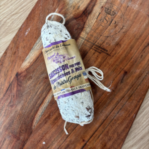 saucisson aux figues et noix artisanal Maistre Georges Charcuterie du Luberon