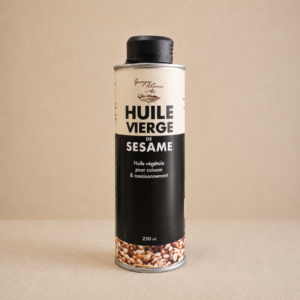 Huile vierge de sésame assaisonnement saveurs d'Asie wok vinaigrette