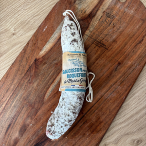 saucisson au roquefort AOP artisanal Maistre Georges