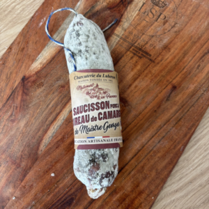 saucisson de taureau de Camargue AOP artisanal Maistre Georges Charcuterie du Luberon