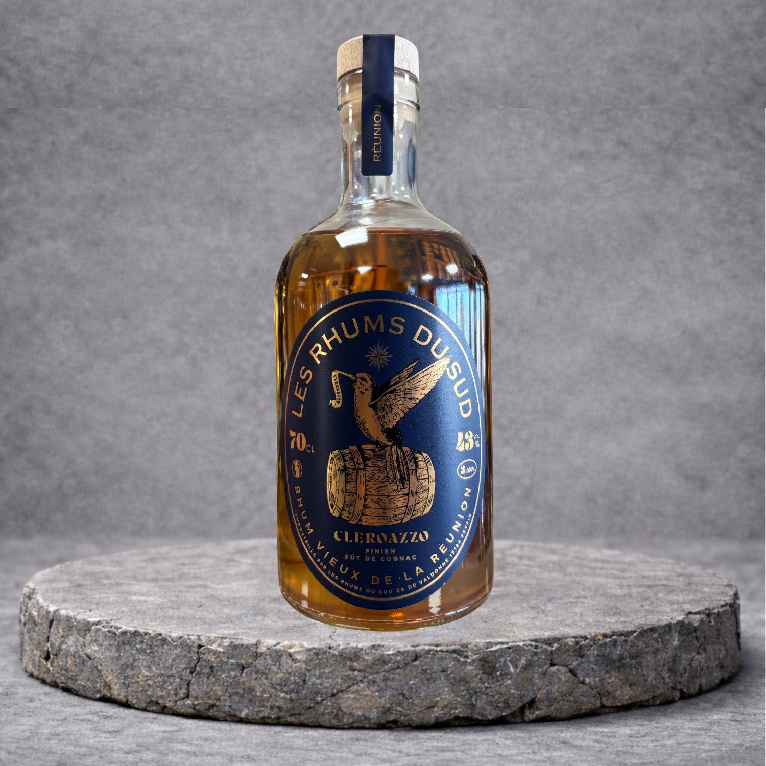 Rhum vieux de la Réunion Cléroazzo 3 ans finish fût de cognac